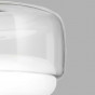 CR/BC clear glass / glossy white