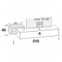 with a single tilt door - cm h.45