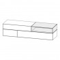 Right, with open compartment on the Right