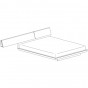 asymmetrical headboard with 1 side - +€131.19