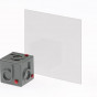 Glas 701 Transparent Grau