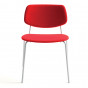 upholstered seat and backrest