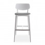 upholstered seat and wooden backrest - +€25.94