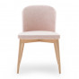 chaise sans accoudoirs avec 4 pieds en bois
