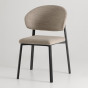armchair with upholstered seat and back - +€226.32