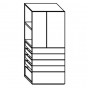 1 basket + 4 drawers - +€181.82