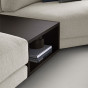 with open compartment