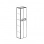 lower doors cm h.125 - upper doors cm h.75