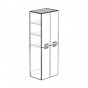 portalavatrice - n.4 ante battenti (cm h.100 + h.100) - +€ 97,52