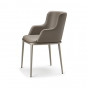 con braccioli, struttura in metallo:  cm 53 p.59 h.81 - +€ 116,29