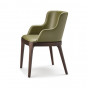 con braccioli, struttura in legno: cm 53 p.55 h.81 - +€ 277,52