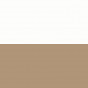 P799-P11P plastique bicolore brillant blanc optique / noisette