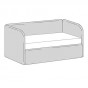 model 7 - sofa with rounded armrests - +€116.51