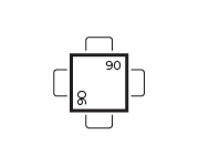 Table seats scheme