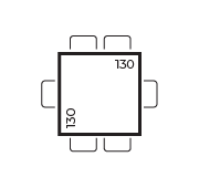 Table seats scheme