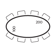 Table seats scheme