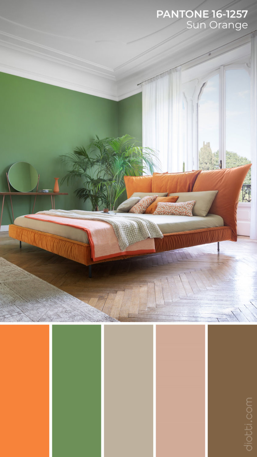 Palette di colori Sun Orange