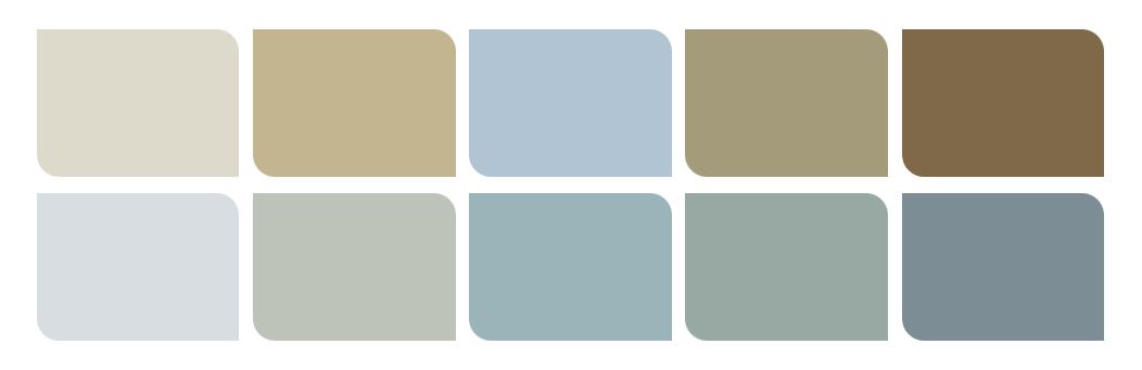 Palette colori per la casa 2022: Greenhouse