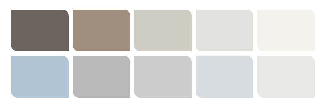 Palette colori per la casa 2022: Salon