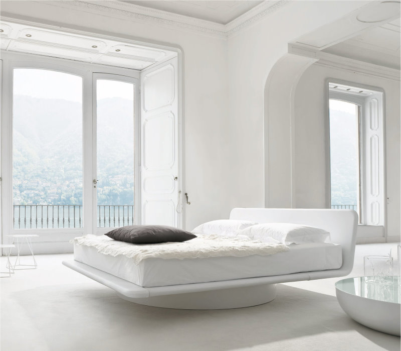 Letto Giotto, letto particolare, elegante, di design