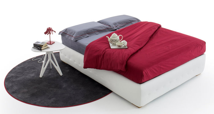 Letto More&Plus da 187 x 200 / 210 cm con materasso 180 x 190 / 200. Anche super king size da cm 207 x 210 per materasso 200 x 200