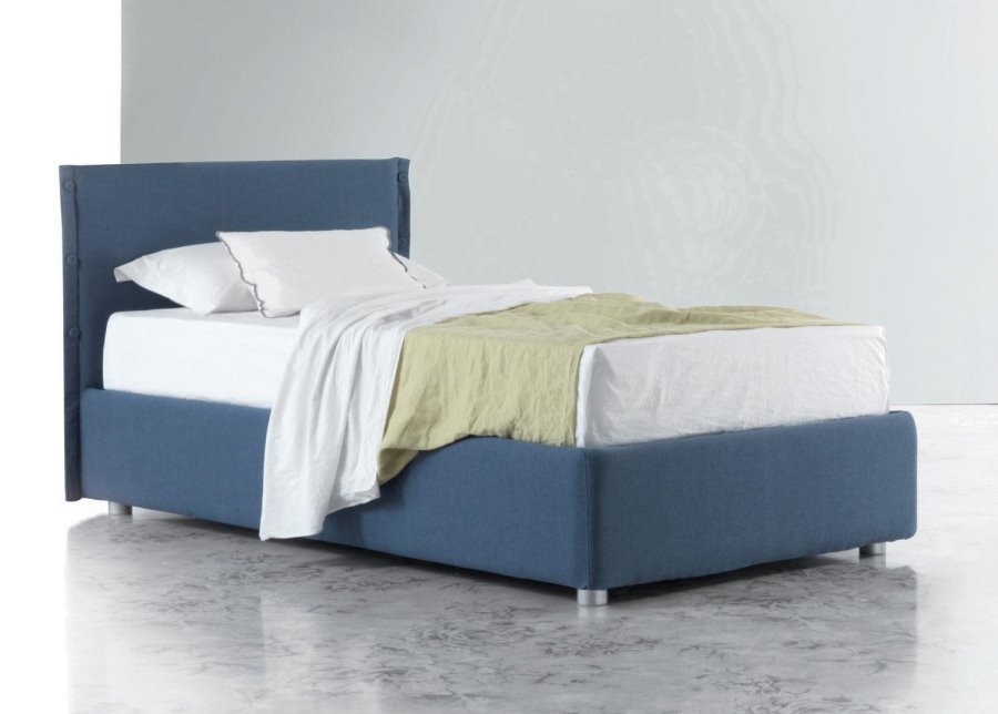 Letto ad una piazza e mezza blu | Pongo