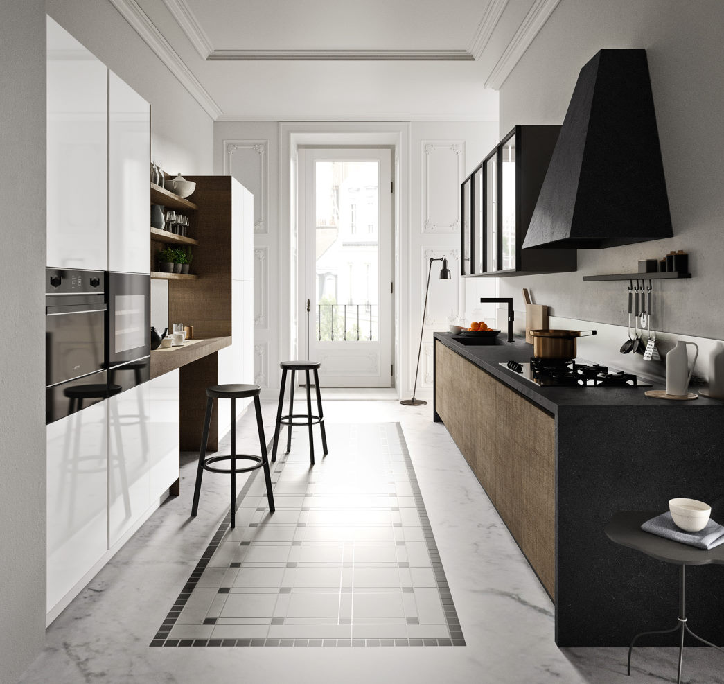 Tappeto cucina moderno beige dai toni caldi di facile inserimento in ogni  ambiente. Disponibile in varie misure