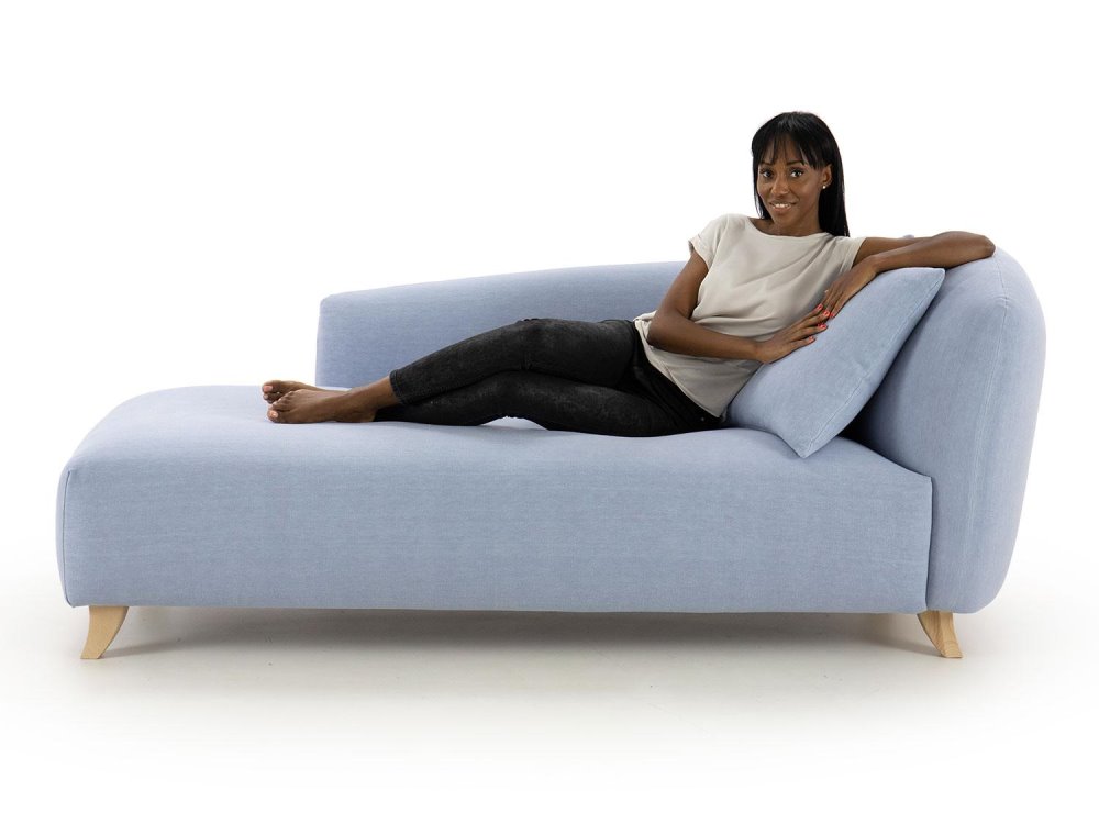 Esempio di seduta su una chaise longue dormeuse