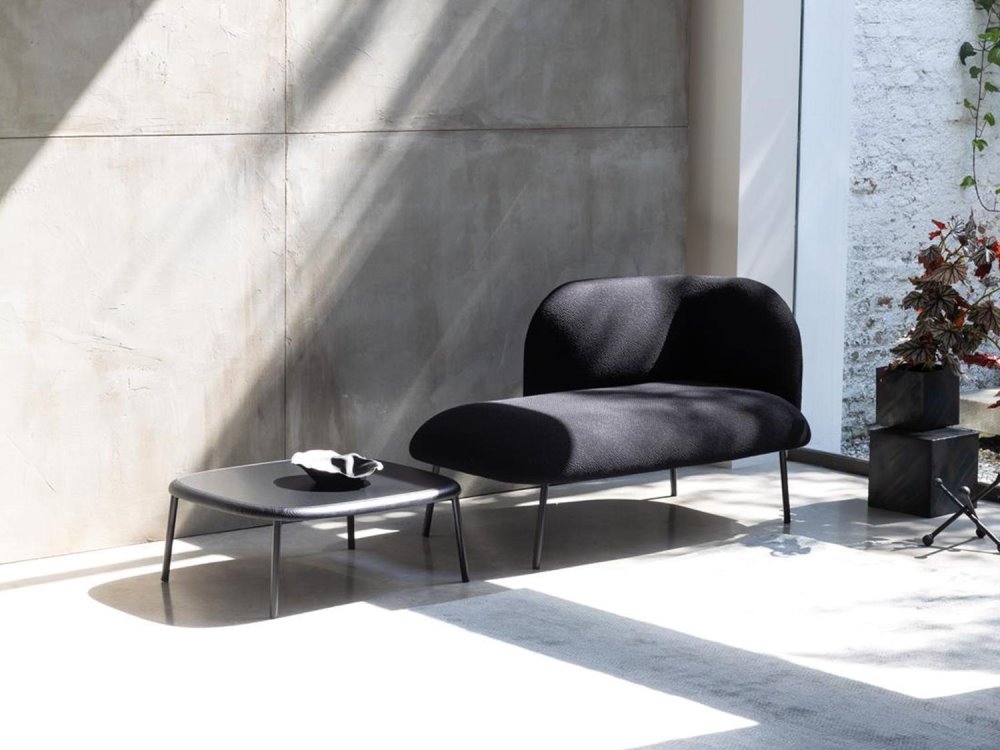 Divanetto dormeuse in tessuto | Fortune