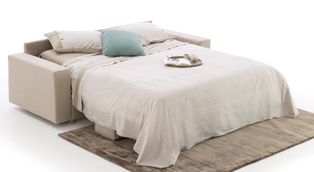 Divano letto 3 posti con materasso matrimoniale cm 160x195 - Colin