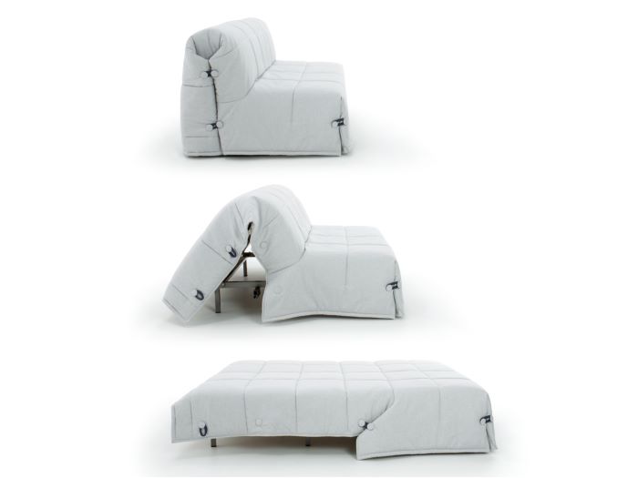 Meccanismo di apertura a fisarmonica per divano letto