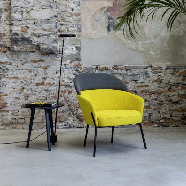 Poltroncina di design bicolor Just