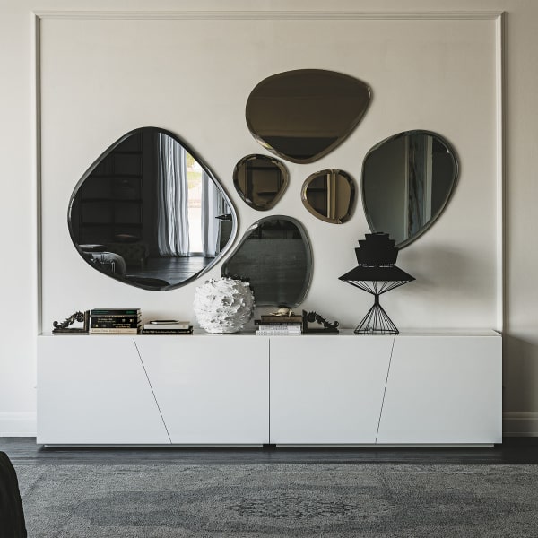 Credenza bassa bianca Explorer