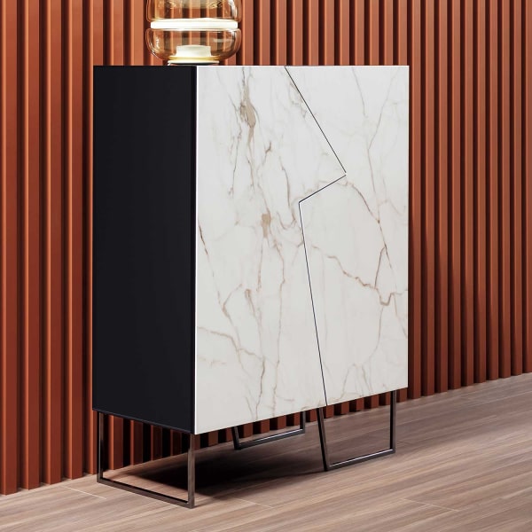 Credenza moderna con ante in ceramica Doppler K