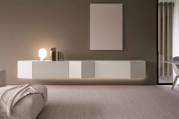 Credenza di design con ante 3D  Pyramide