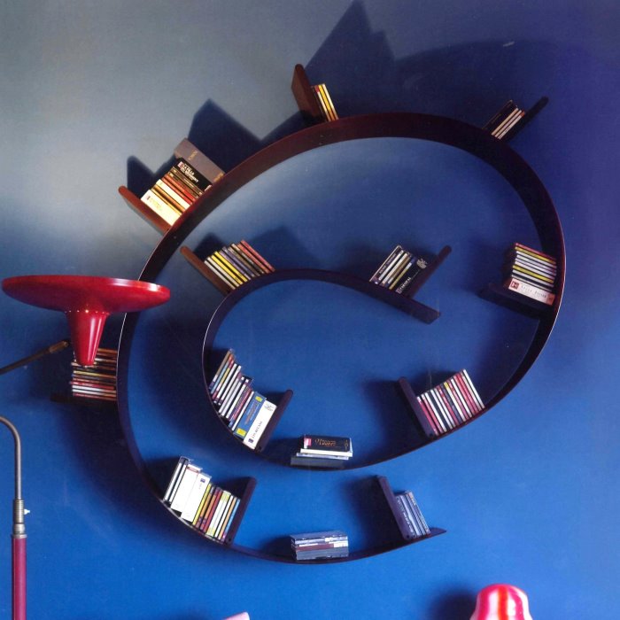 Libreria di design componibile Bookworm di Kartell