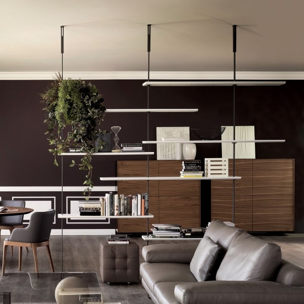Libreria con fissaggio soffitto-pavimento Airport Libreria con fissaggio soffitto-pavimento Airport