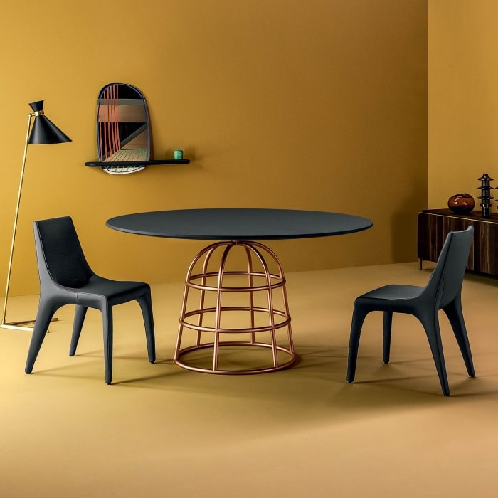 Tavolo rotondo dal design originale Mass Table